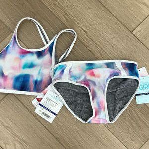 Athleta Girl Sports Reversible Bikini Top And Bottom